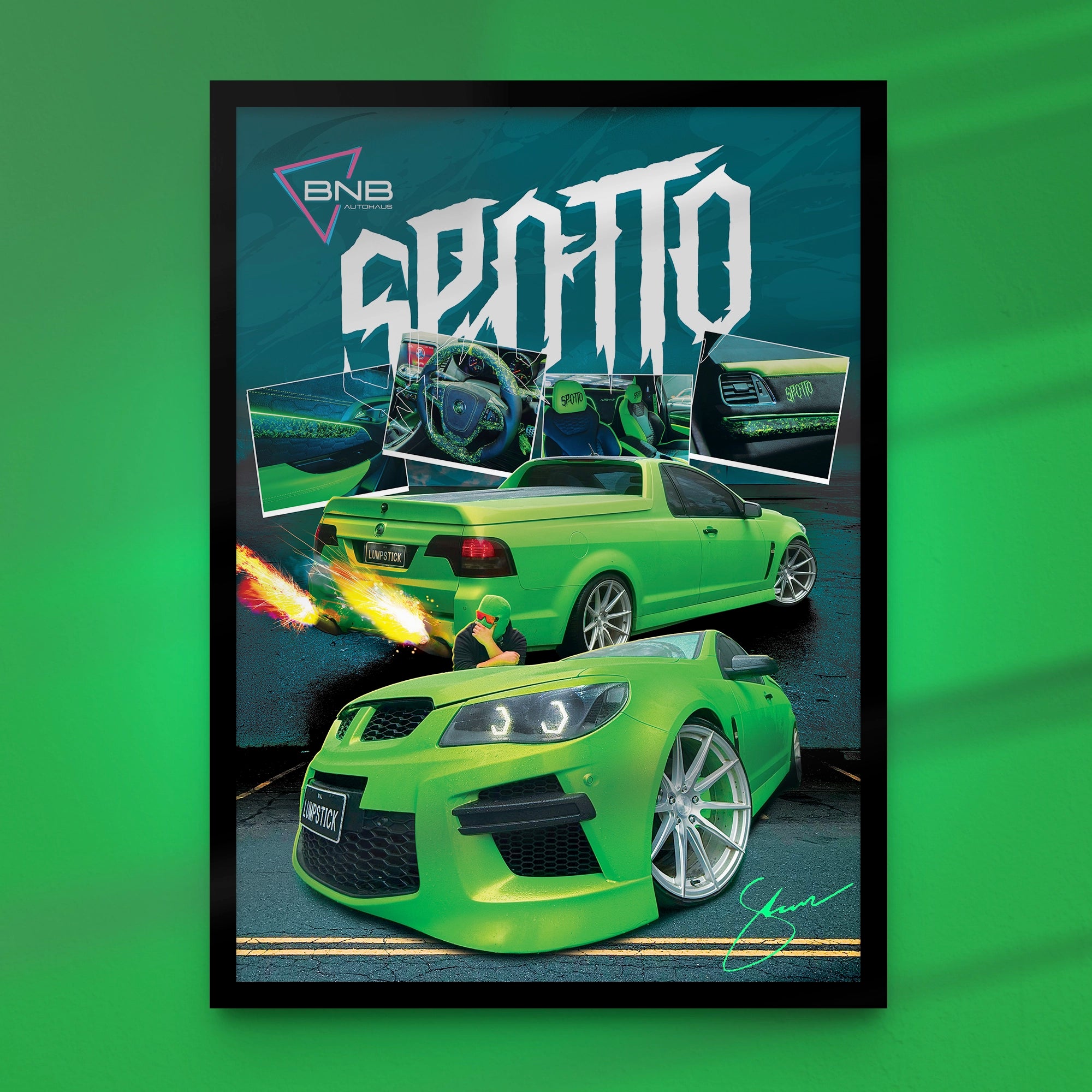 BnB X Lumpstick - Poster