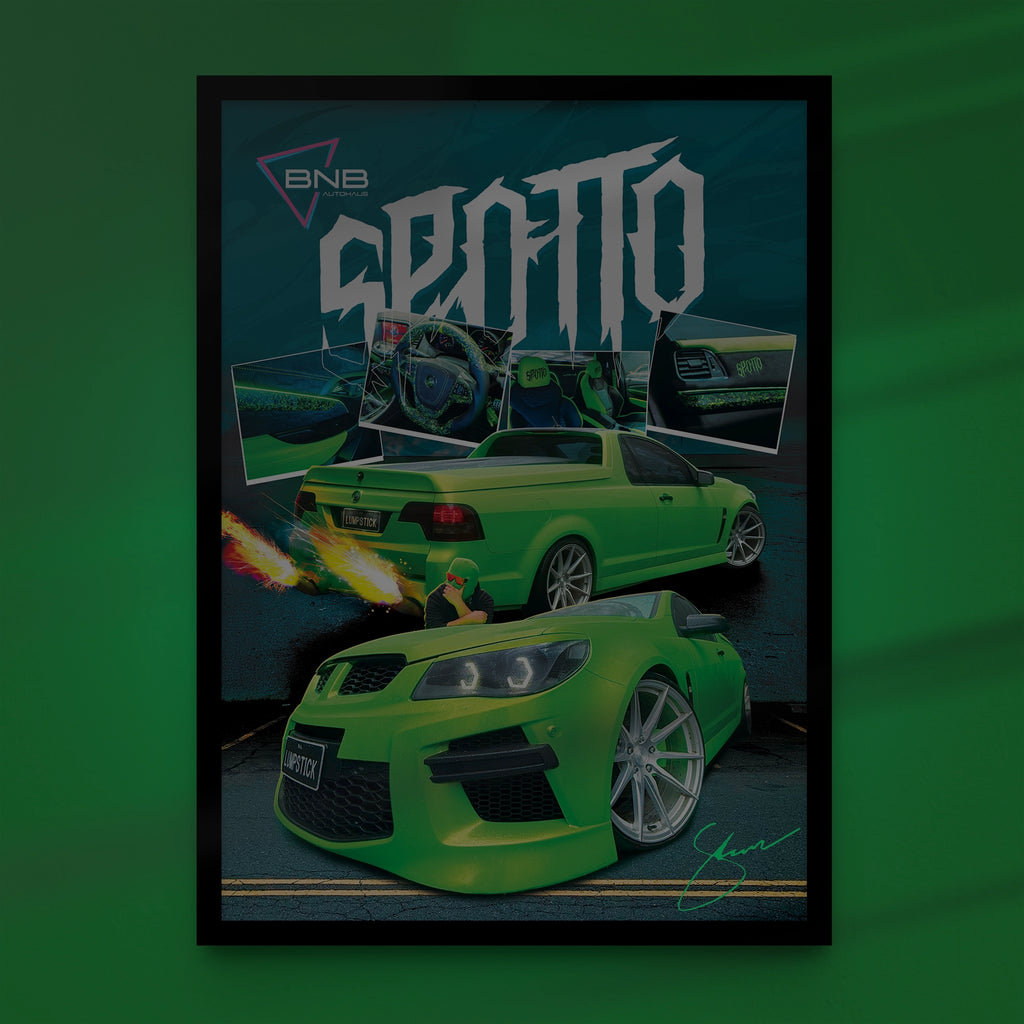 BnB X Lumpstick - Limited Signed Poster
