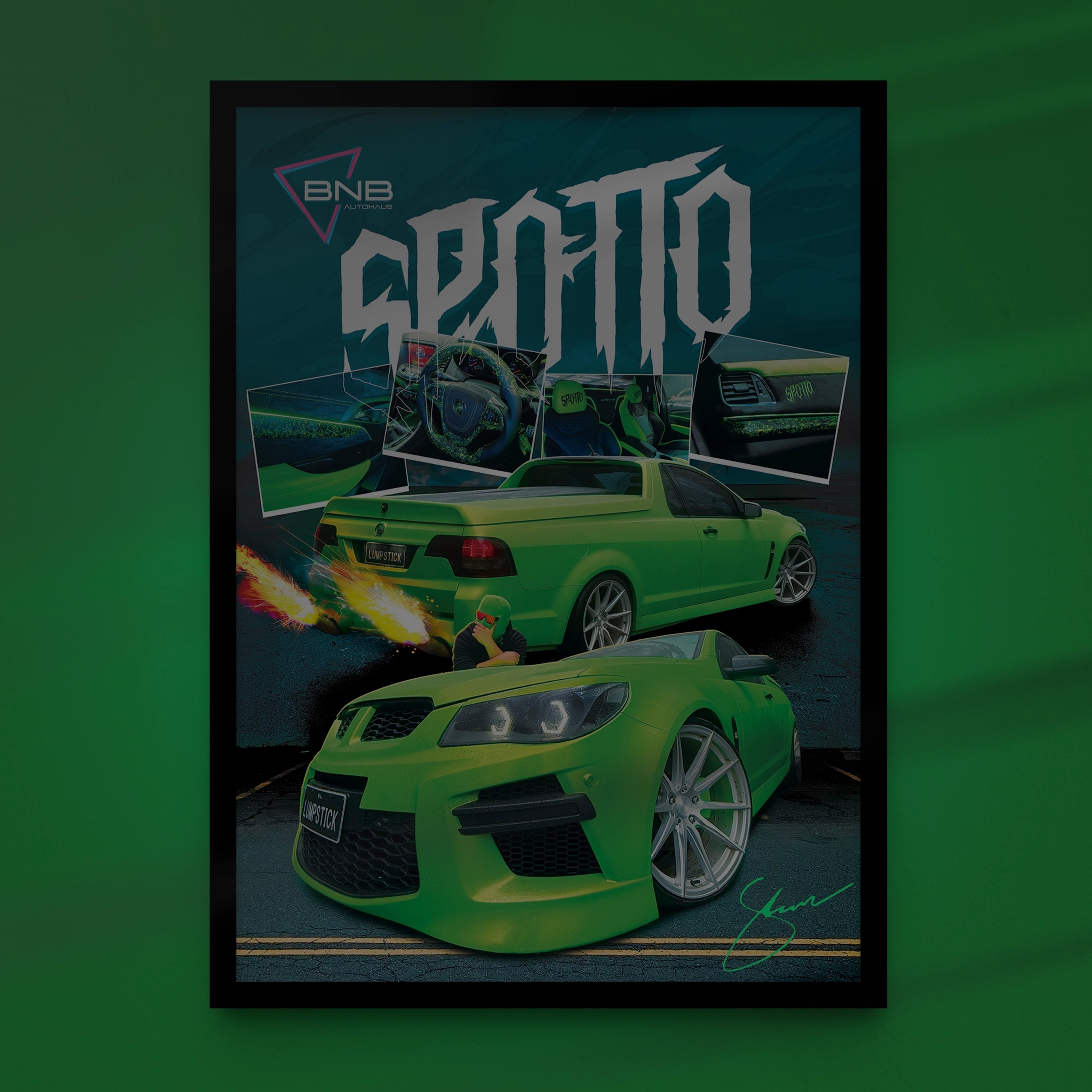 BnB X Lumpstick - Limited Signed Poster