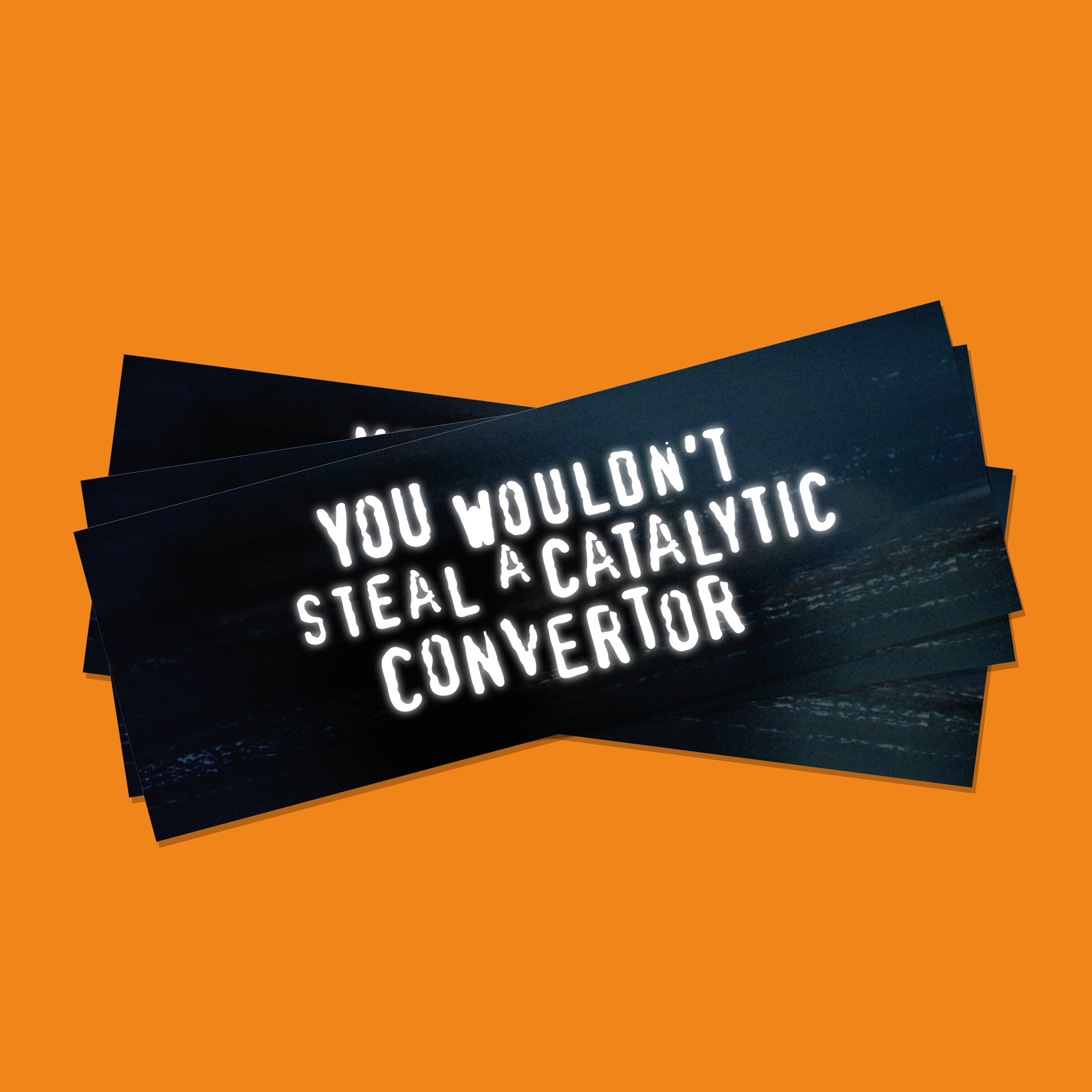 Catalytic Convertor - Slap Sticker