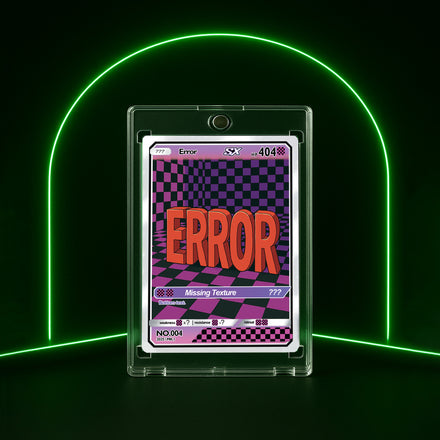 Error - "Missing Design” Card (No.004)