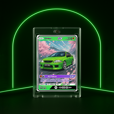 Driftbin – “AU Falcon” Card (No.003)