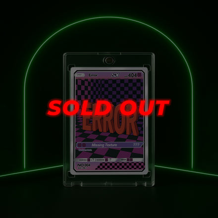 Error - "Missing Design” Card (No.004)