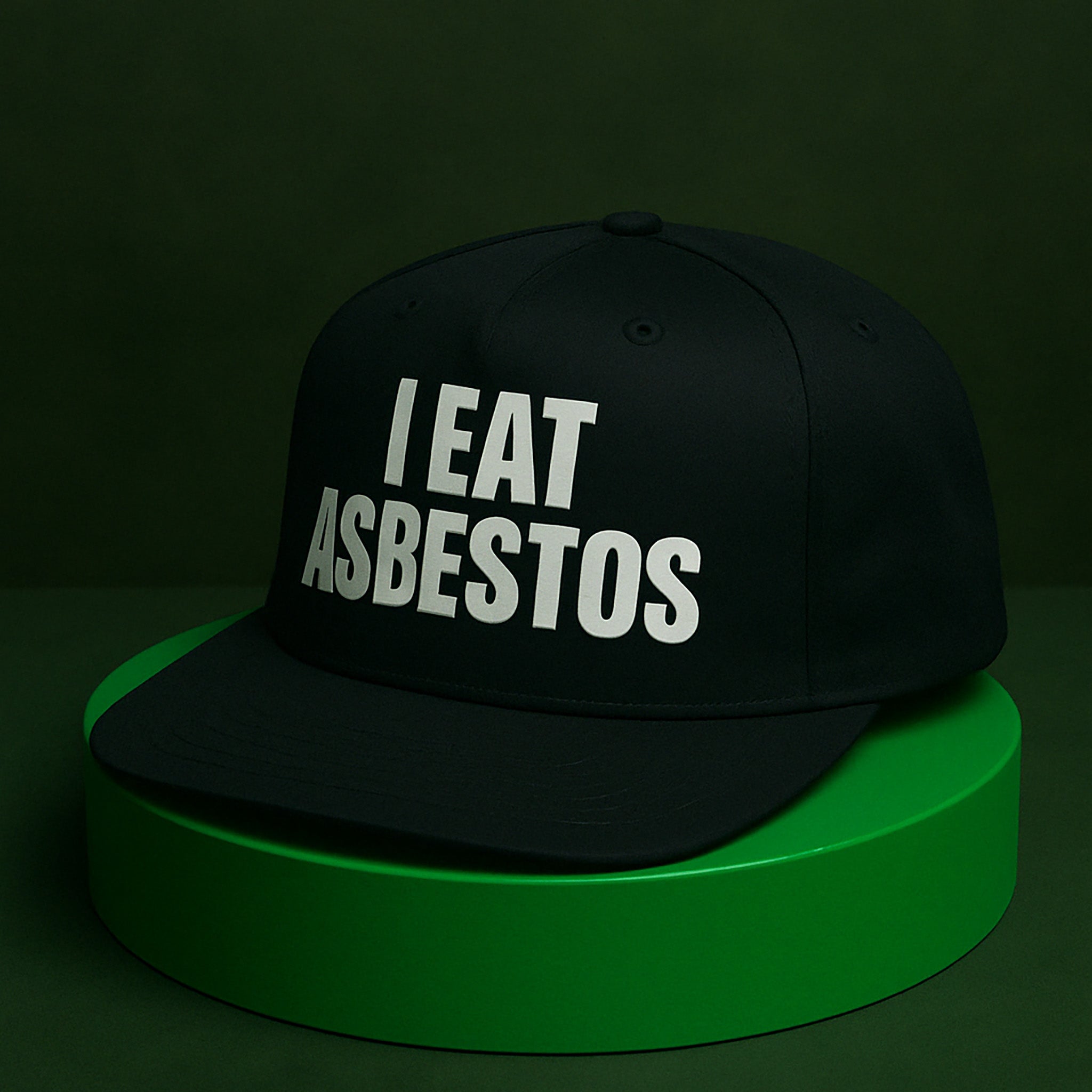 I EAT ASBESTOS - Hat